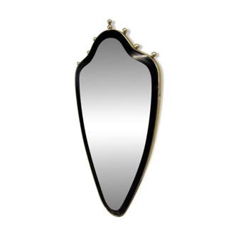 Miroir mural doré vintage