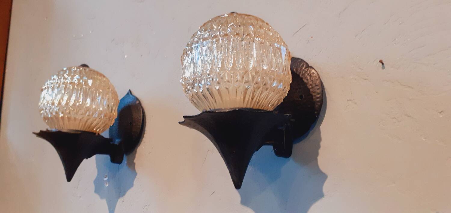 Pair Of Vintage Wall Lamps 70s/80s Italian Design