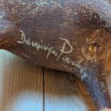 Bull in sandstone, by Dominique Pouchain, 2025