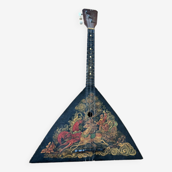 Guitare folklorique russe - peint à la main