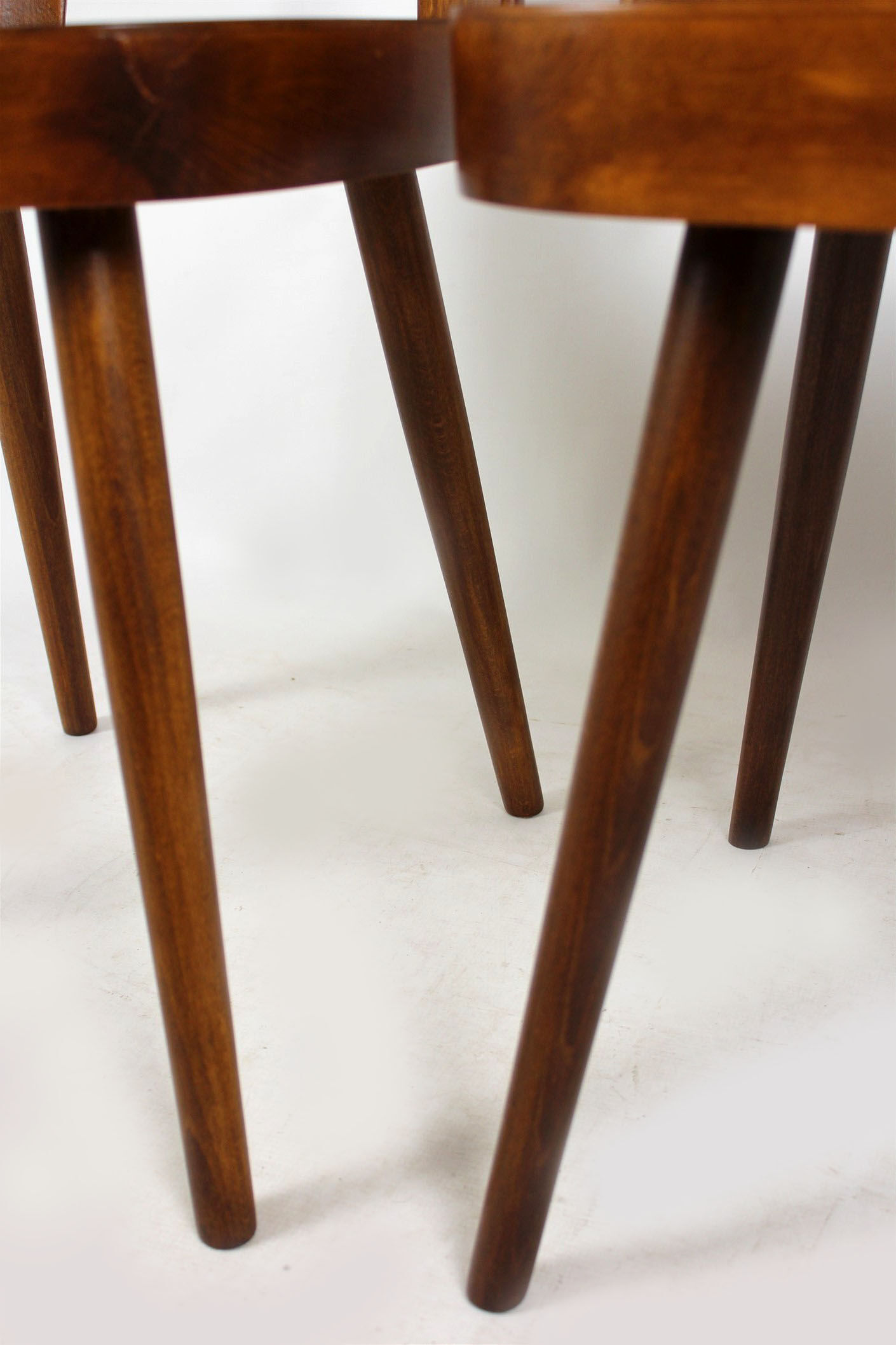 No. 515 Wooden Chairs by Oswald Haerdtl for TON, 1950s, Set of 2