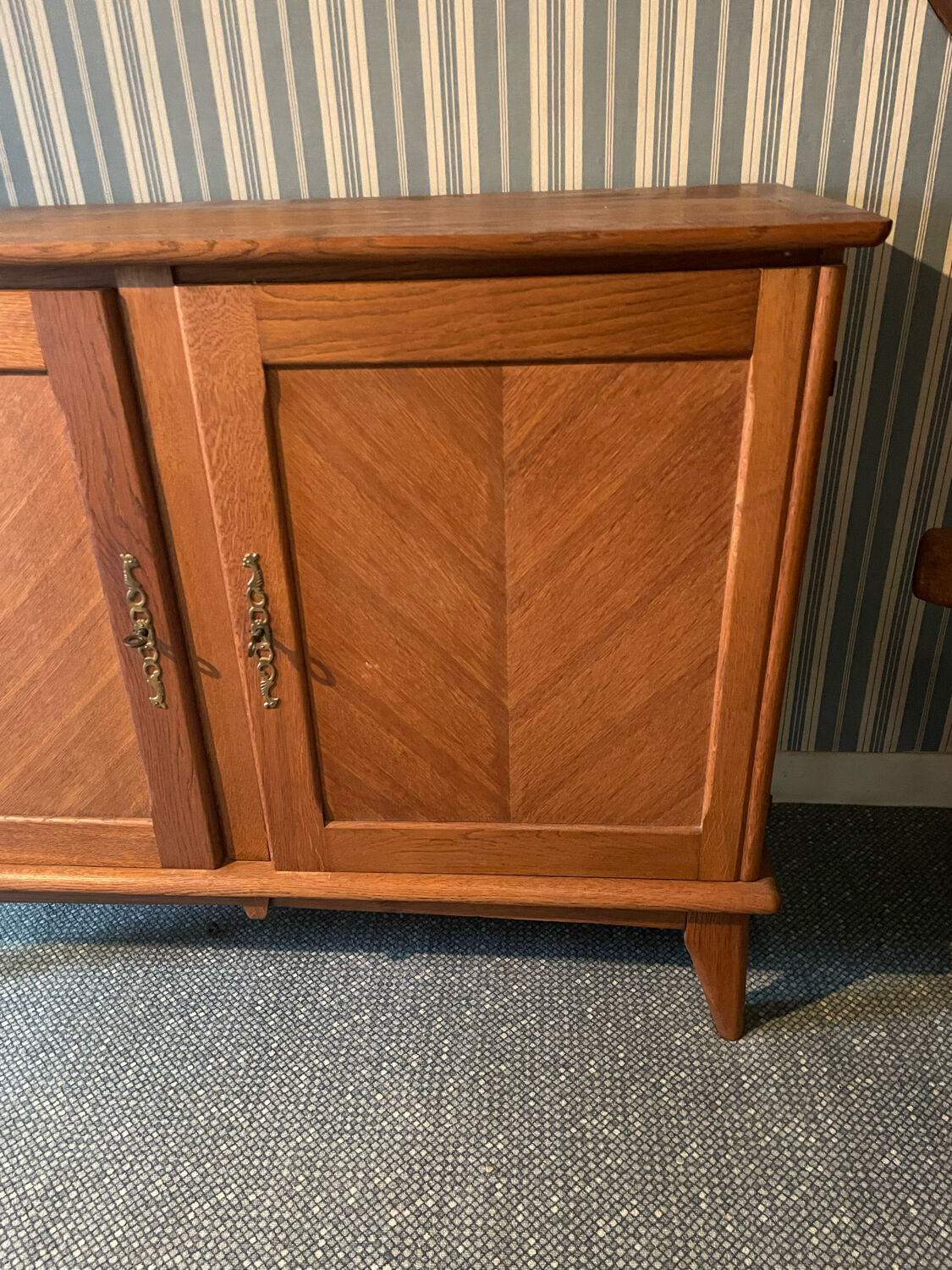 Sideboard vintage compass feet 50/60