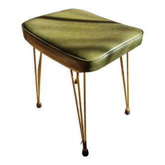 Tabouret vintage pied eiffel