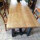 Table de ferme en chêne massif
