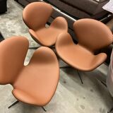 2x Fritz Hansen Swan chair by Arne Jacobsen, NEW condition!!