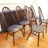 6 Ercol chairs
