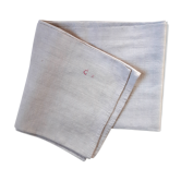 Nappe d'appoint 85 x 130 cm en gros tissu sergé d'un coloris beige très doux
