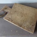 Old wooden cutting board, log