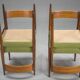 Set of 4 teak dining chairs by Lübke, 1960s