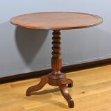 Guéridon à Système en Acajou, époque Louis Philippe – Milieu XIXe