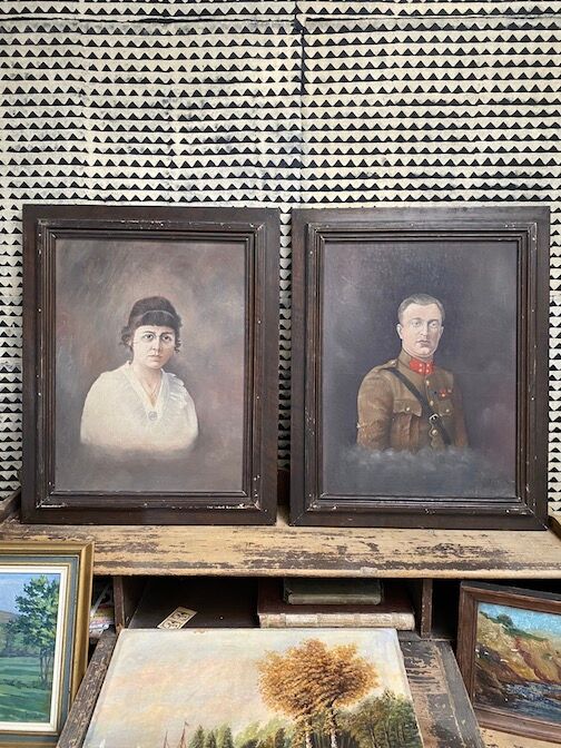 Duo oils on canvas 1921