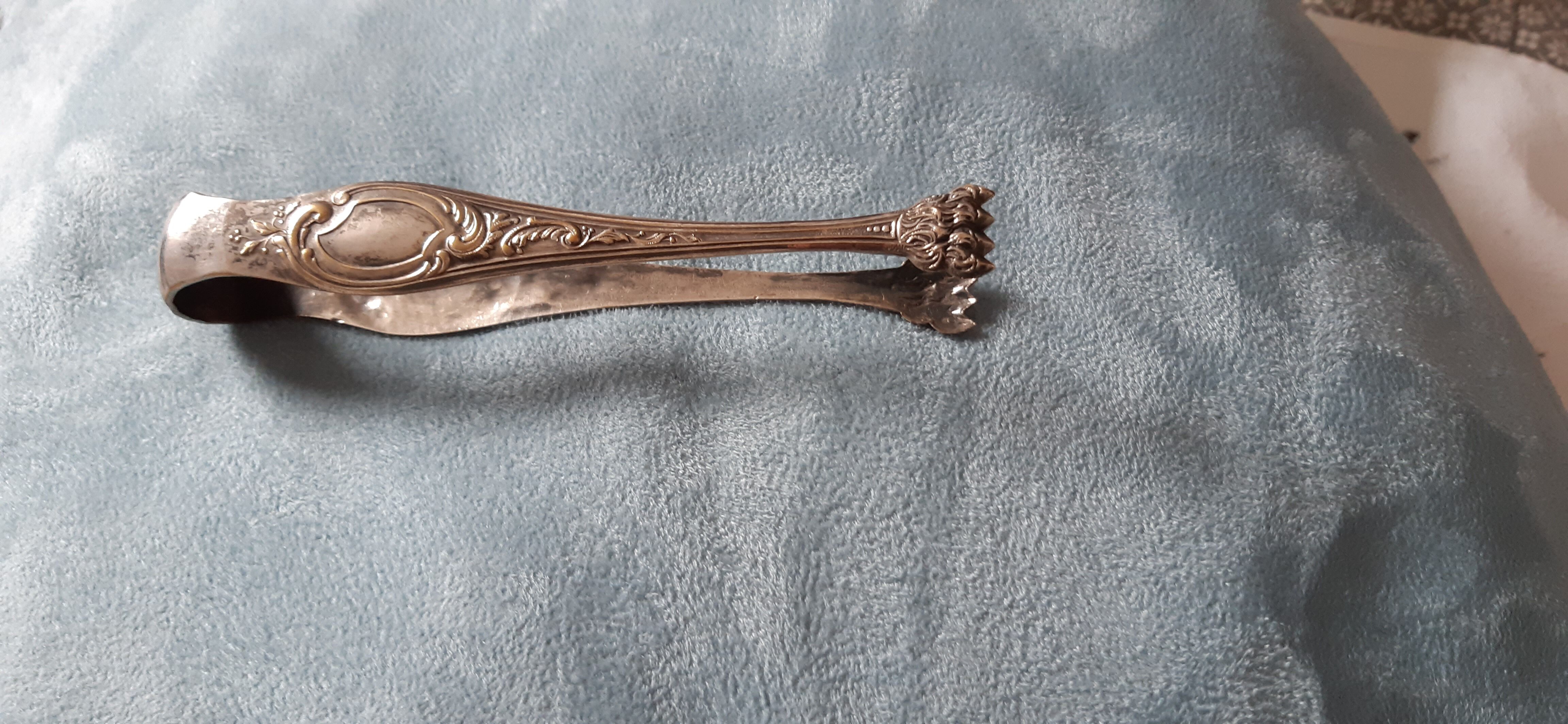Art Nouveau sugar tongs