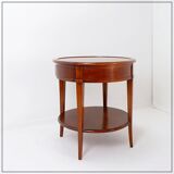 Pedestal table / Side table with Four drawers 20th