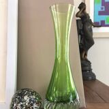 Blown glass vase