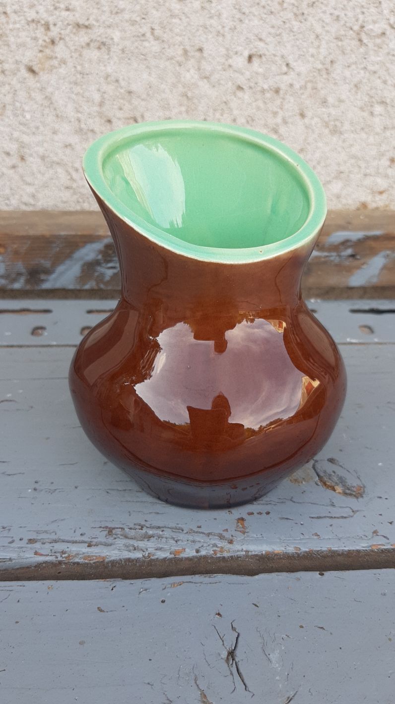 vintage ceramic vase