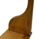 Vintage oak wall rack book shelf 1970s wood minimalist design