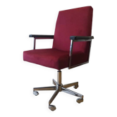 Unique cabinet swivel armchair from the 1960 .