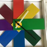 Normann Copenhagen wall clock - multicolor Watch Me Wall model