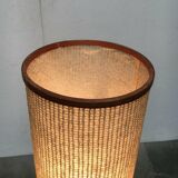 Mid-century tripod rocket floor lamp in teak, 1960s.