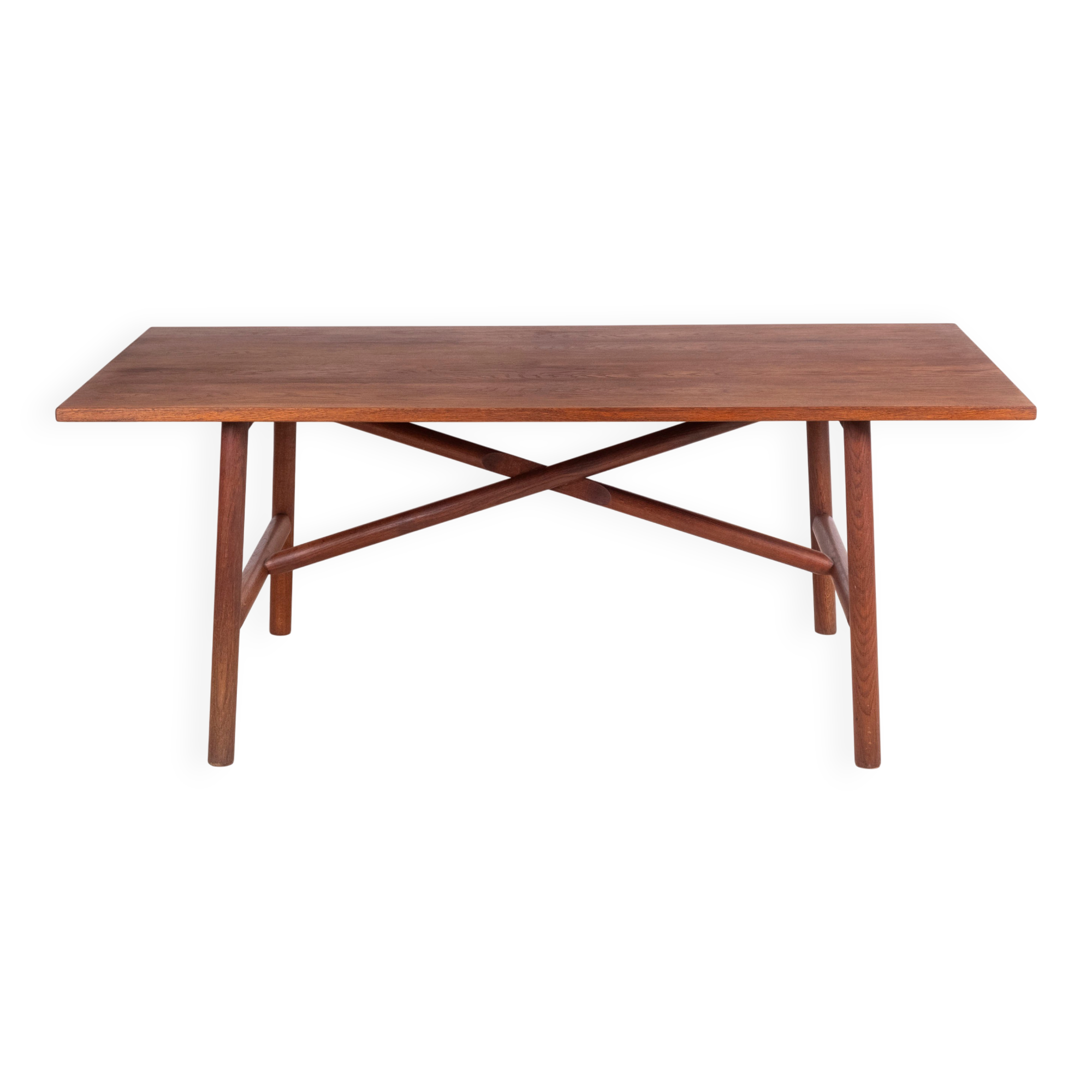 Dining Table in Oak by Danish Cabinetmaker, 1960s Denmark