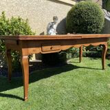 Louis XV-style farm table with extensions