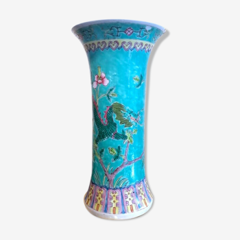 Vase impérial Chine dragon à cinq griffes