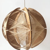 Wood suspension and vintage yarn