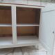 Vintage beige sideboard, oak top.