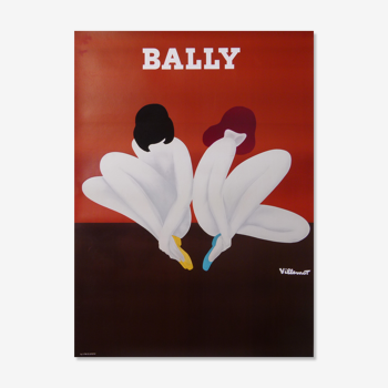 Villemot, Bally lotus poster 158x116.5cm