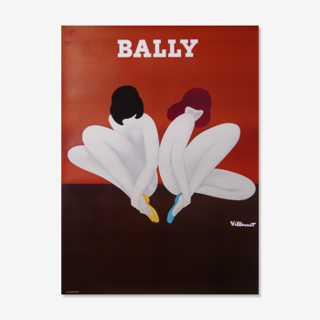 Villemot bally affiche lotus 158x116,5cm