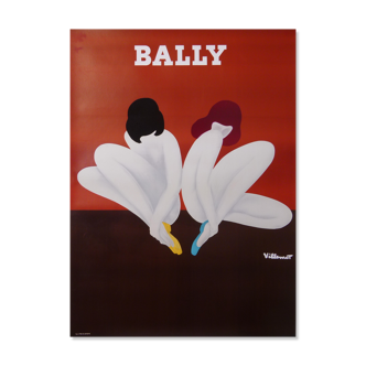 Villemot, Bally lotus poster 158x116.5cm