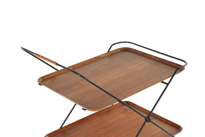 Paul Nagel for JIE Gantofte trolley - mid century design