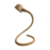Hebi cream Snake lamp Isao Hosoe for Valenti 1970
