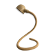 Hebi cream Snake lamp Isao Hosoe for Valenti 1970
