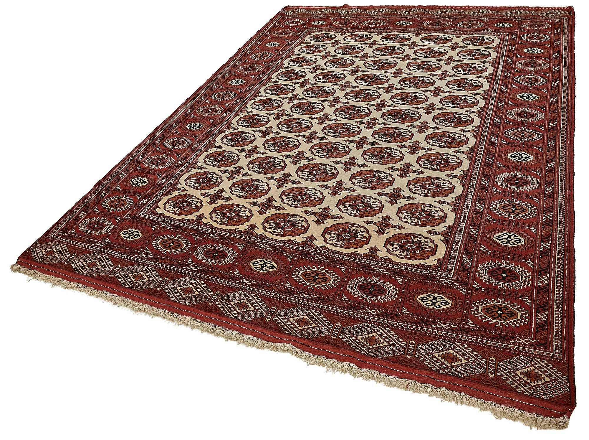 Turkish Handknotted Wool Oushak Rug 207 cm x 302 cm