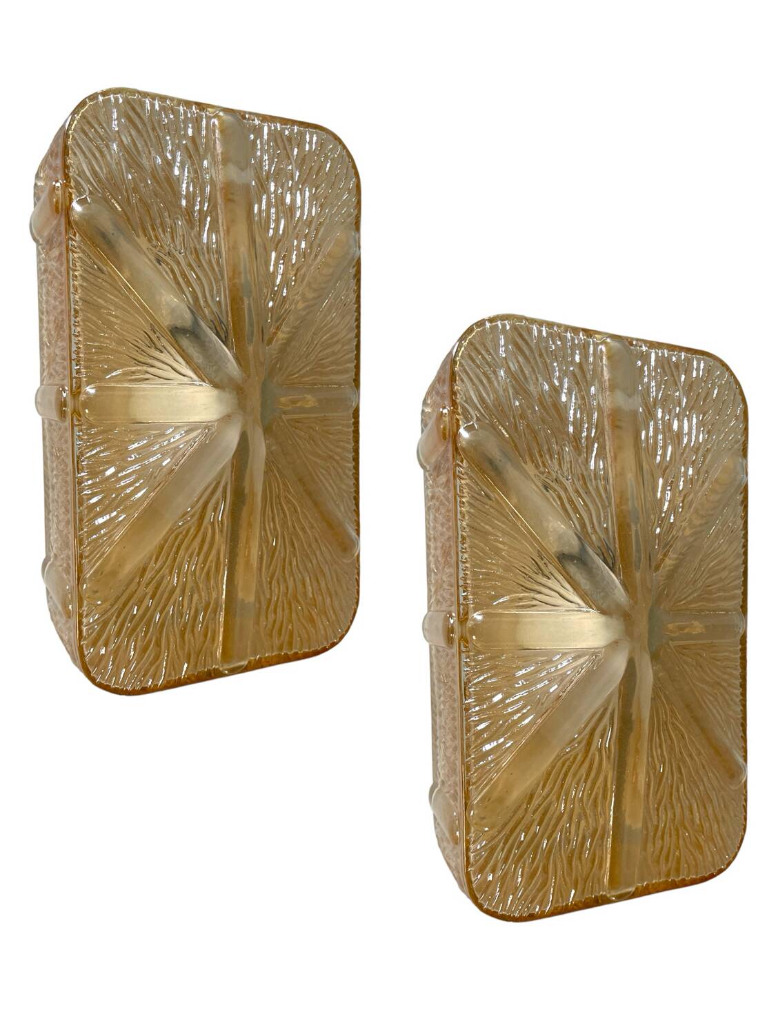 Murano Glass sconces Staff Germany 1970’s