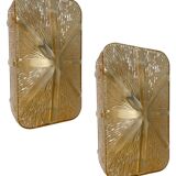 Murano Glass sconces Staff Germany 1970’s