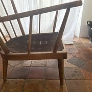 Fauteuil de style scandinave (esprit Windsor),