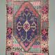 Vintage turkish oushak rug 115x83 cm carpet