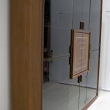 Signed Luciano Frigerio Rare Italian Inlaid Bar Cabinet "Paganini", 1975s