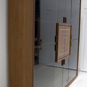 Rare meuble de bar italien marqueté "Paganini", signé Luciano Frigerio, années 1975