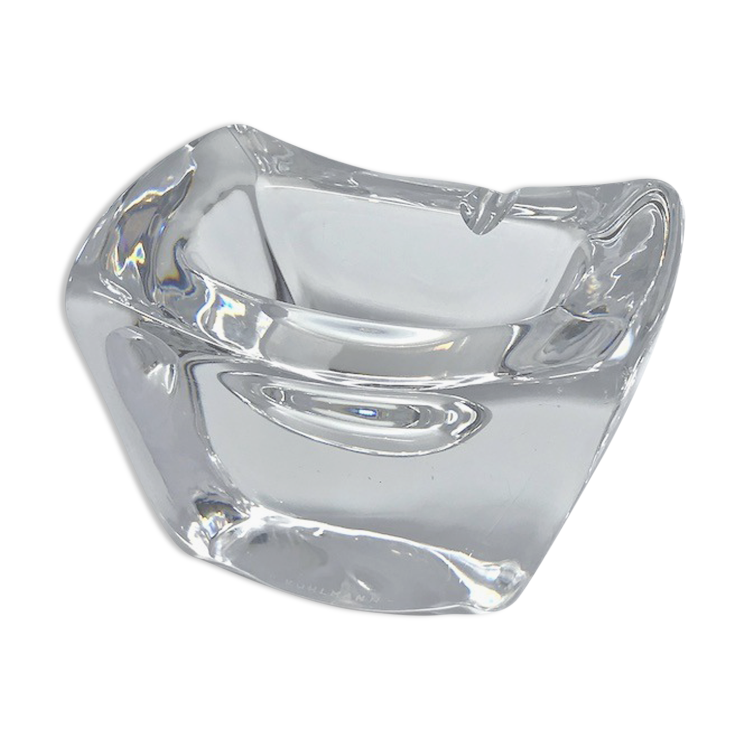 Cendrier en cristal Daum - Kuhlmann