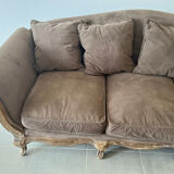 Baroque Pompadour sofa