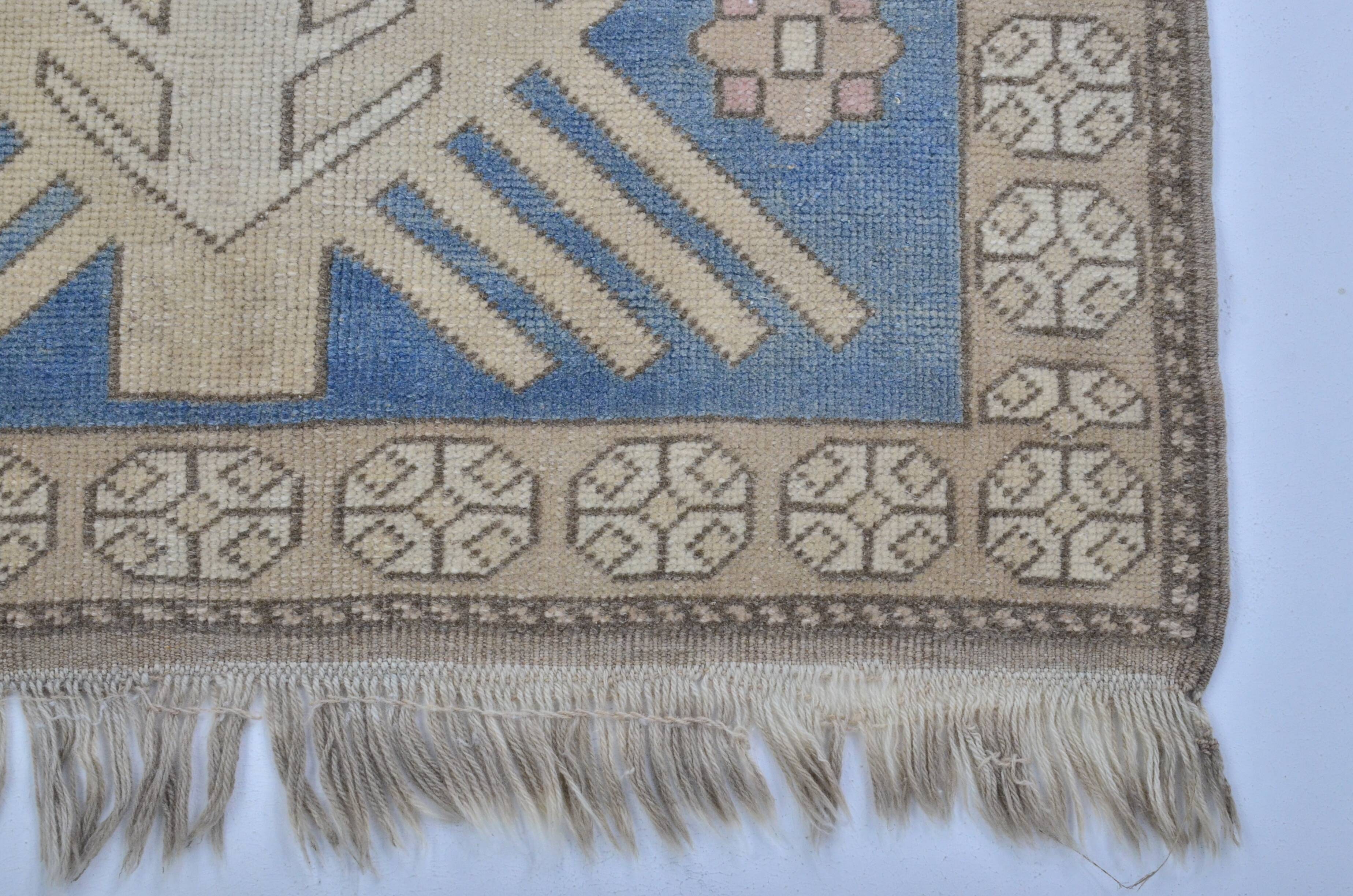 Turkish Oushak handmade rug sku 3590