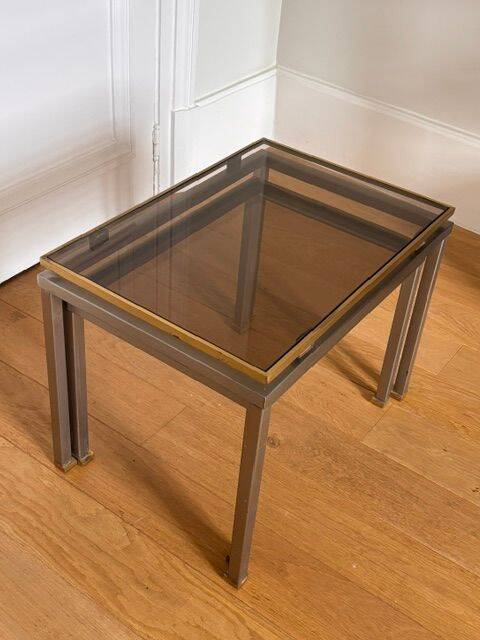 Nest tables by Guy Lefevre for Maison Jansen