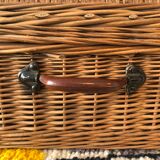 Trunk in ancient rattan