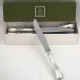 Christofle Marly, 12 silver-plated table knives, in excellent condition.