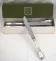 Christofle Marly, 12 silver-plated table knives, in excellent condition.