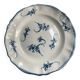 Plat XIXe décor brindilles