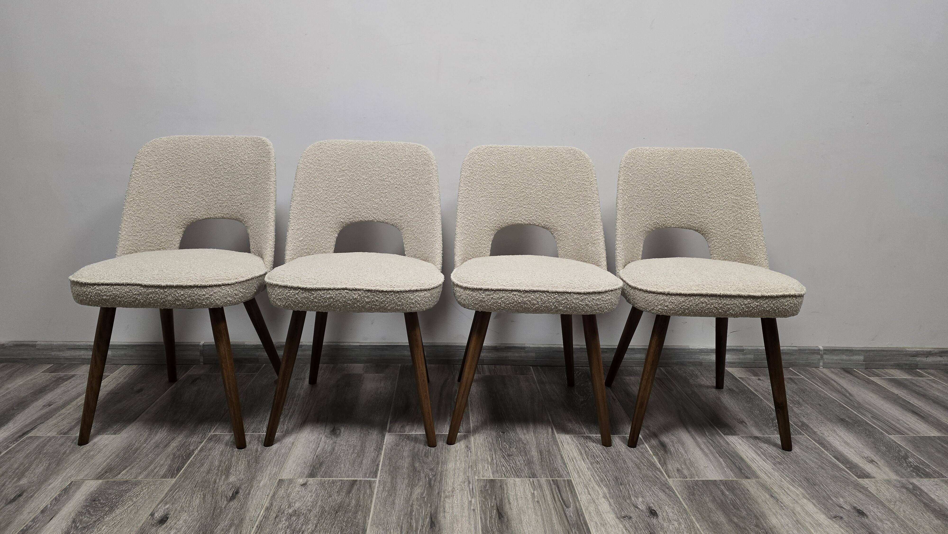 Dining Chairs by Oswald Haerdtl for Ton, 1950s, Set of 4